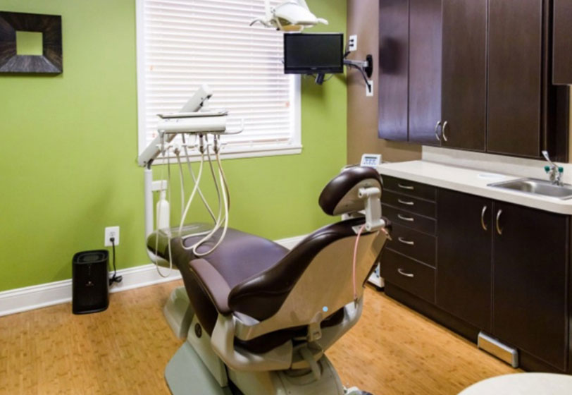 dental operatory at Edgewater, MD dental office Edgewater Dental Arts